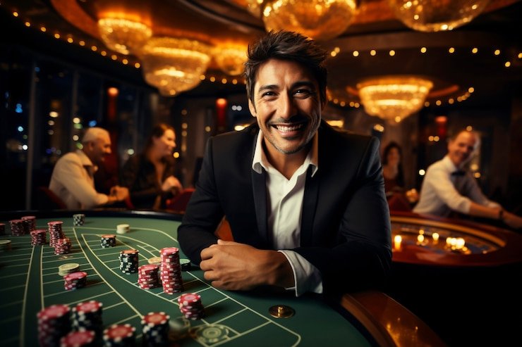 bet22in সিক বো গেমের ডাইস টেবিলের দৃশ্য